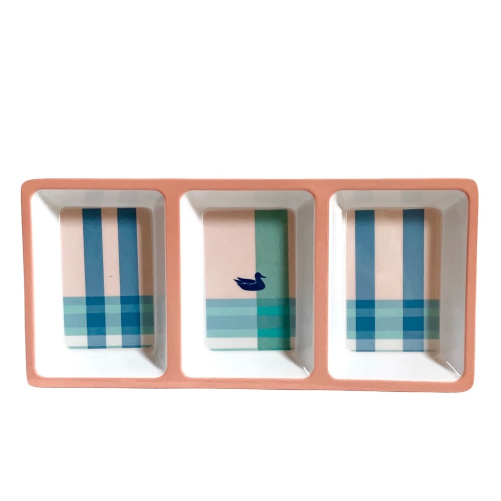 Southern Marsh Pink Blue & Turquoise Divider Tray